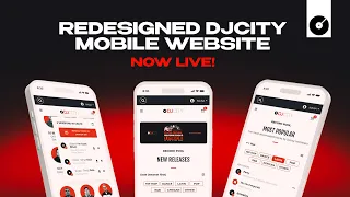 Redesigned DJcity Mobile Website Now Live