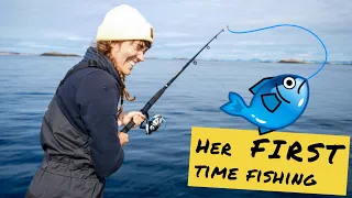 Girl Gone Fishing – Arctic Cod in Norway