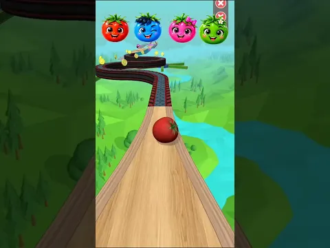 Red vs Blue vs Pink vs Green 😍 | Ball Gameplay #shorts #squeeze #usa