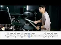 じょいふる　いきものがかり　Drum Cover　ドラム楽譜　歌詞