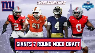 Giants 7 Round Mock Draft