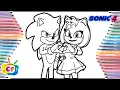Very beautiful and easy drawing How to draw Sonic Sonic Amy Rose