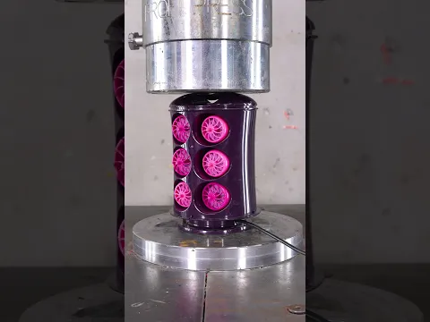 How Flat Can Corn Flakes Get? 🤔💥#hydraulicpress #cornflakes #breakfast