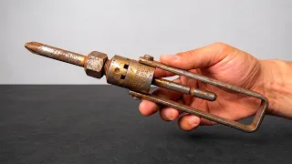 I restored this rare Ratchet Screwdriver!