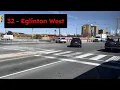 TTC Eglinton West Bus 32 Renforth Station to Mount Dennis