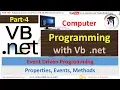 - 4 Programming with Vb net