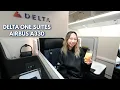 Delta One Suites Business Class SEA to TPE Airbus A330-900