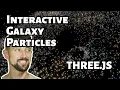 Galaxy from particles with three js