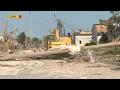 Aftermath of severe weather that left a path of destruction in northeast Wisconsin