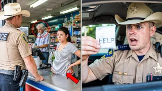 Young Gas Station Worker Writes Message on Cop’s Receipt, Officer Knows He Has to Act Fast!