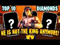 Top 10 Diamond for Beginners in MK Mobile My Beginner Diamond Tier List 2025