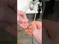 Lagu How to fast and securely tie a steel cable! #shorts
