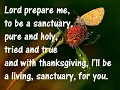 Sanctuary - Lord Prepare Me - + Lyrics