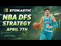 NBA DFS Strategy Tuesday 26 DraftKings FanDuel NBA Lineup Picks
