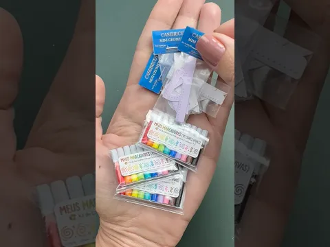 Como fazer material escolar em casa I Dicas DIY Miniatura