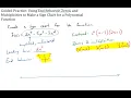 Guided Practice Using End Behavior Zeros and Multiplicities to Make a Sign Chart for a Polynomial