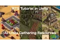 Real Time Strategy in Unity - AI Units Gathering Resources