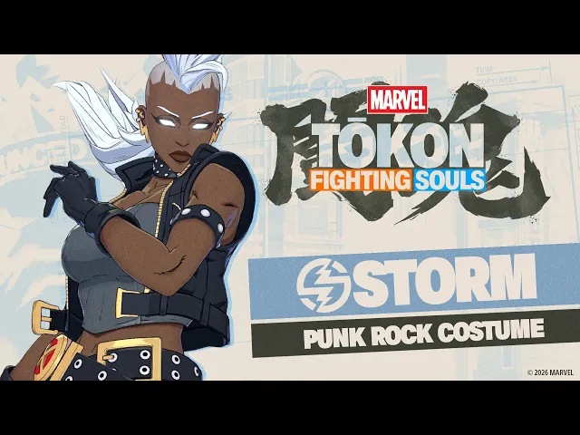 MARVEL Tōkon: Fighting Souls | Storm Punk Rock Costume