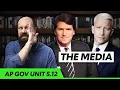 The MEDIA AP Gov Review Unit 5 Topic 12 5 12