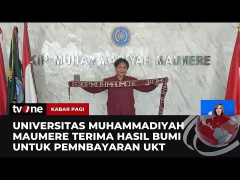 Kampus Muhammadiyah Maumere Ringankan Beban Pembayaran UKT dengan Hasil Bumi