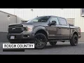 BUILD OVERVIEW Leveled 2020 Ford F-150 Rough Country Suspension Leveling Kit 20x9 Fuel Rogue