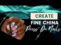 Beginner Friendly Fine China Nail Design