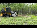FAE Mulcher Paired with John Deere 325G The First Run