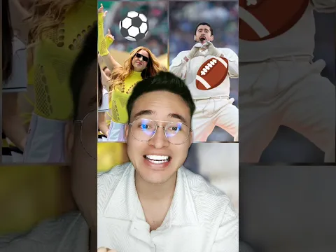 "Shakira VS Badbunny- fútbol vs NFL"