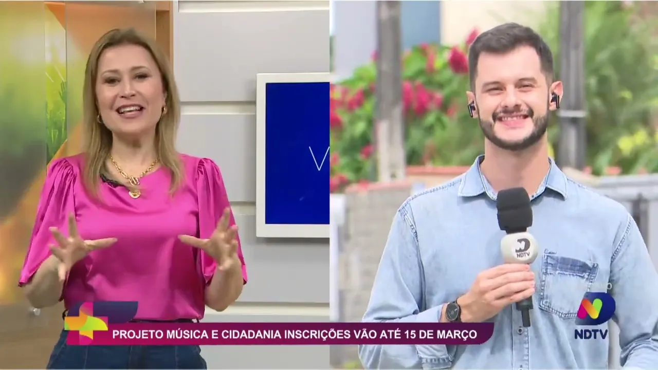 Aulas de música gratuitas para crianças e adolescentes em Joinville