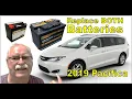 2019 Pacifica - Replace both batteries
