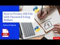 how to Protect Pdf File With Password Using Python Code Encryption Code