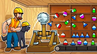 I turned my potion shop into a chaotic factory!