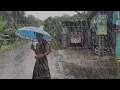 It's raining in my village, Indonesia || sleep in five minutes