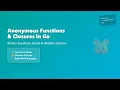Go Golang Anonymous Functions Closures Explained for Beginners