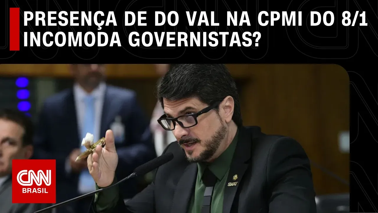 Soares e Meyer debatem se presença de Do Val na CPMI do 8/1 incomoda governistas | O GRANDE DEBATE