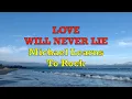 Download Lagu Love Will Never Lie - Michael Learns To Rock | Lyrics