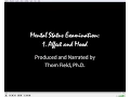 Mental Status Exam Training part 1 Affect and Mood