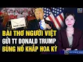 BREAKING NEWS Viral Vietnamese-American poem dedicated to Donald Trump shakes the U S