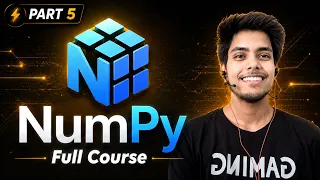 Numpy Full Course for Beginners to Advanced AI ML Data Science Series