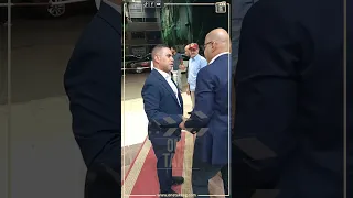 كريم حسن شحاتة يقدم واجب العزاء لعائلة المرحوم الكابتن سمير محمد علي نجم الزمالك ومنتخب مصر 