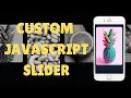Speed Coding Image Slider Usign HTML CSS Javascript