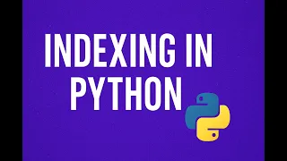 Indexing in Python Complete Beginner Tutorial Learn Indexing in Python in Hindi