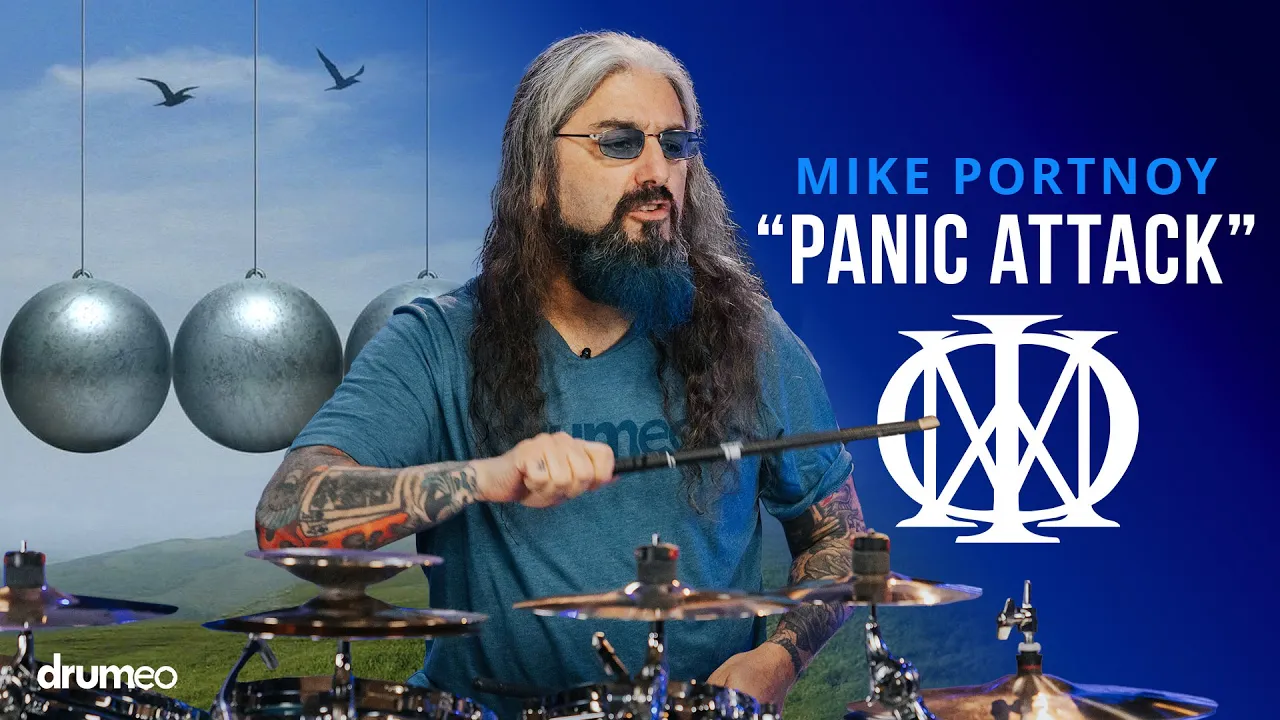 Mike Portnoy Plays "Panic Attack" | Dream Theater