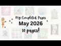 Completed coloring pages May 2026 10 pages