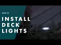 How To Install Deck Lights - Bunnings Warehouse