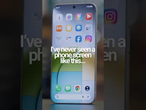 I've never held a phone with a screen like this before #ifa2026