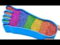 Download Lagu Satisfying Video l Mixing All My Slime Smoothie in Foot Bath ASMR | Zon Zon