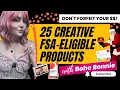 25 Creative FSA Eligible Purchases for EOY - Flex Spending Account HSA