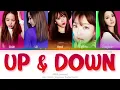 EXID (이엑스아이디) 위아래 (Up & Down) Color Coded Lyrics (Han/Rom/Eng)