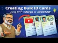 Creating Bulk ID Cards Using Print Merge in CorelDRAW